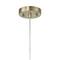 Hello Honey® Bella Natural Metal & Handwoven Wicker Drum Ceiling Light
